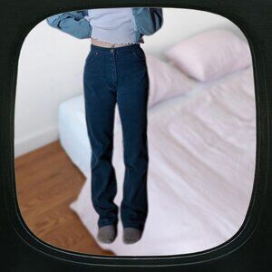 vintage wrangler forest green jeans